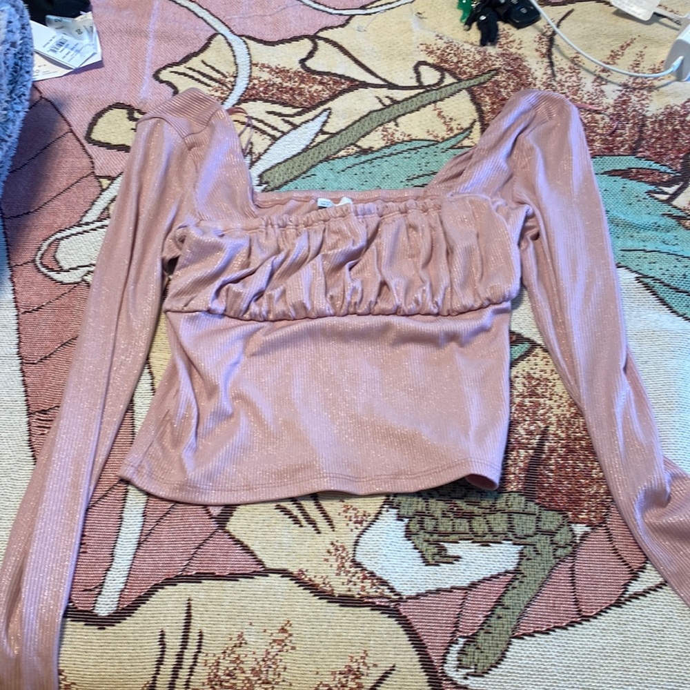 rouched top